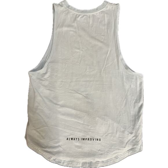 YoungLA Always Improving Tank Top (Medium, Light Blue) - Picture 2 of 3